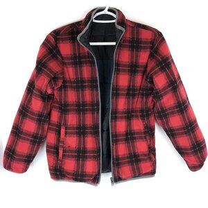White Sierra Boy’s Size L Reversible Coat Red/Blue